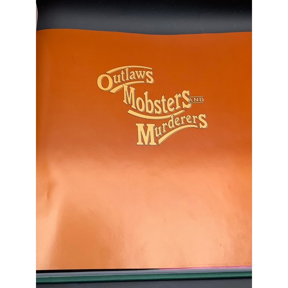 Mallard Press Outlaws Mobsters and Murderers Book 0-7924-5216-X Hardcover 1991